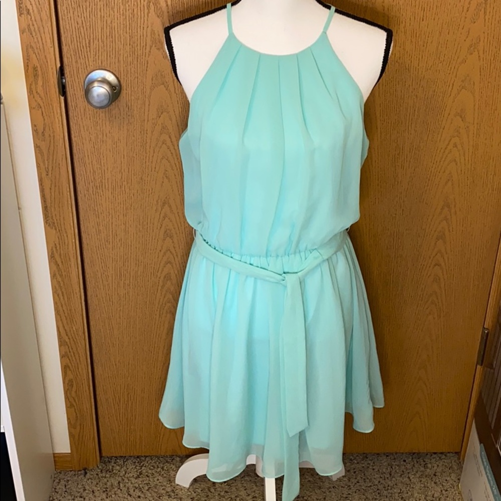 High Neck Dress